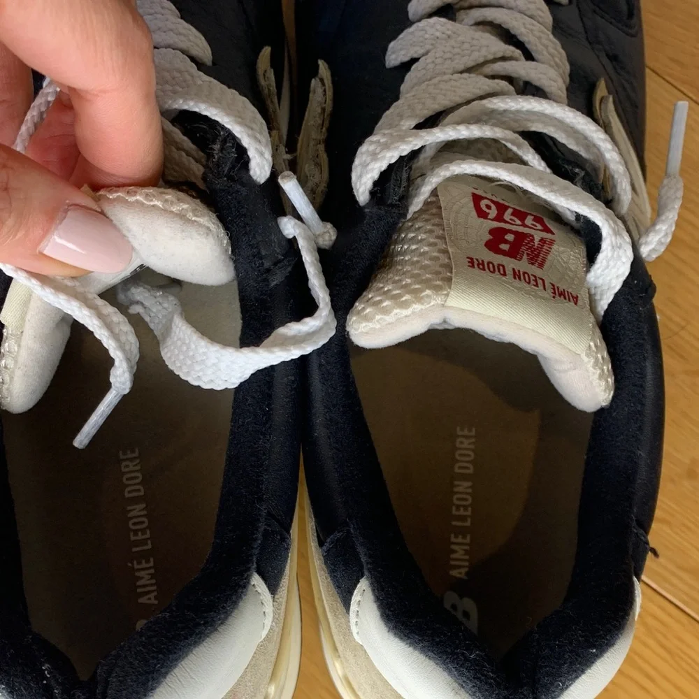 AIME LEON DORE NEW BALANCE MADE IN USA 996 SHOES BLACK - Picture 8 of 12